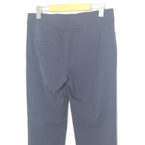 89th & Madison Blue Straight Legged Dress Pants Trouser Business Casual Pull-On - Picture 4 of 7